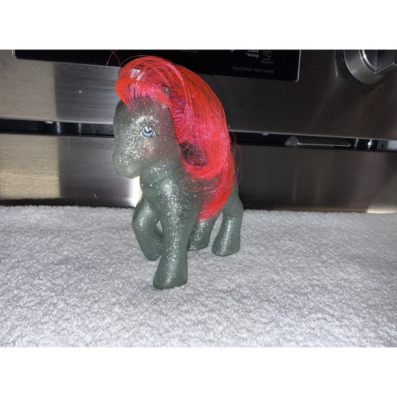 Hasbro Other - My Little Pony G1 Sky Rocket Clear Sparkle Hasbro Bradley 1985 Vintage *no Tail